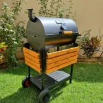 COOKERZ classic charcoal grill side view closed
