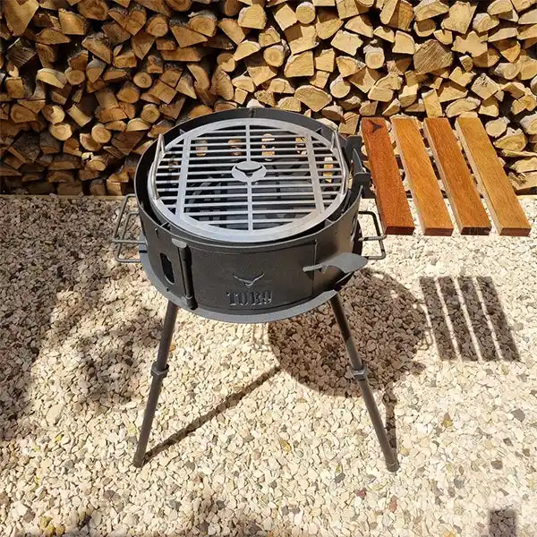 stainless steel charcoal Grill Angus Toro