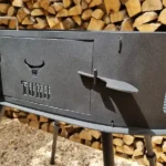 Black Charcoal Grill Texas Longhorn Toro