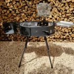 Black Charcoal Grill Texas Longhorn Toro