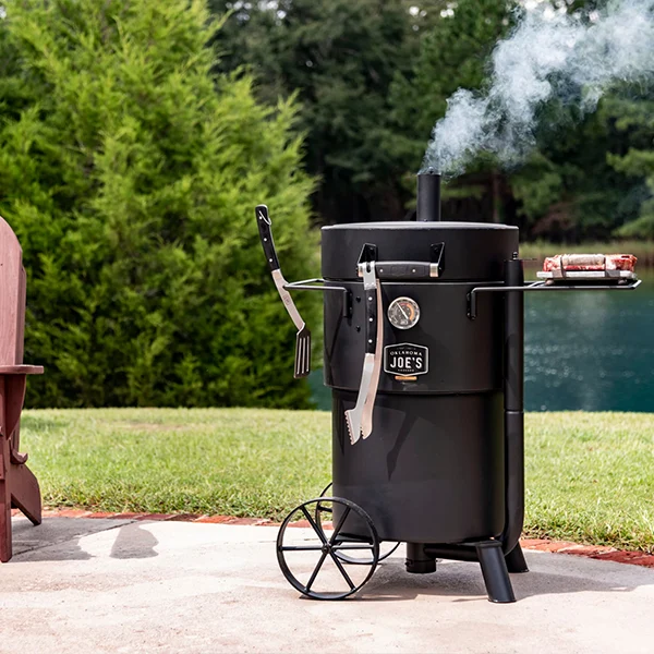 Bbq Oklahoma Joe's Bronco Review Barrel Smoker Oklahoma Joe