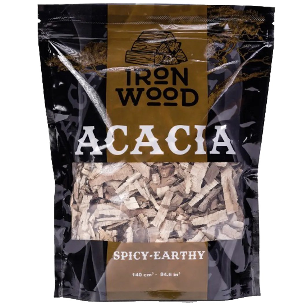 acacia wood chips from iron wood BBQHOUSE