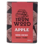 apple wood chunks from iron wood