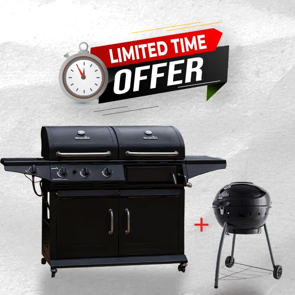 Charbroil Combo Grill + Free Kettle Grill | BBQHOUSE