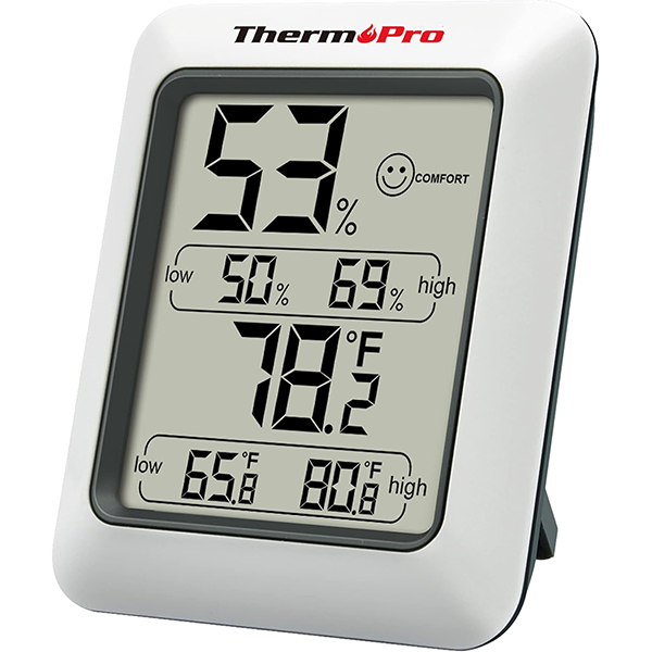 Digital room and indoor thermometer