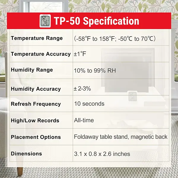 more indoor thermometer info